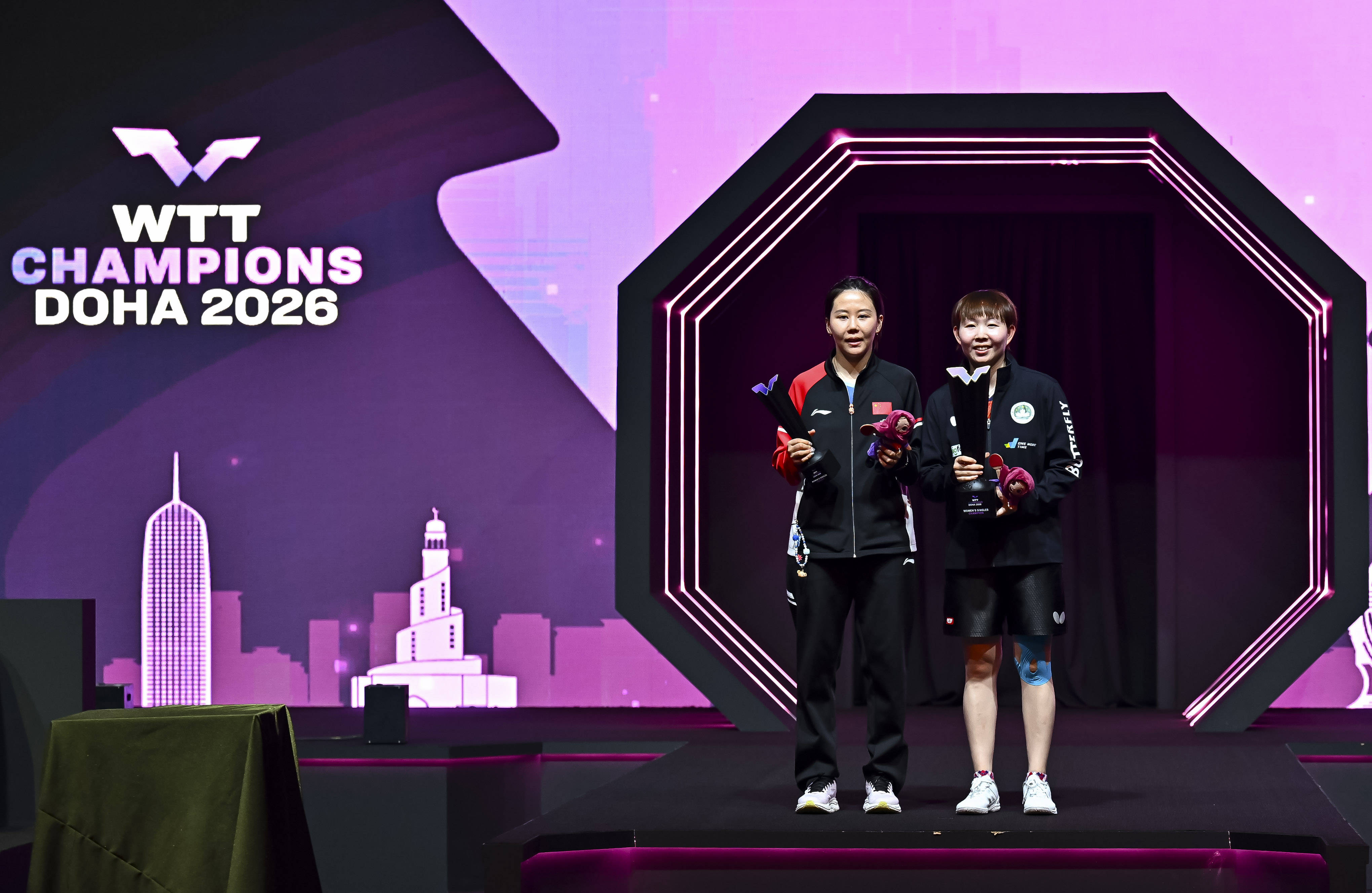 皇冠tg @hga039
_(体育)乒乓球——WTT多哈冠军赛:朱雨玲女单夺冠